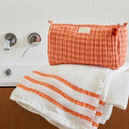 Toilettas - Vichy Roze/Terracotta